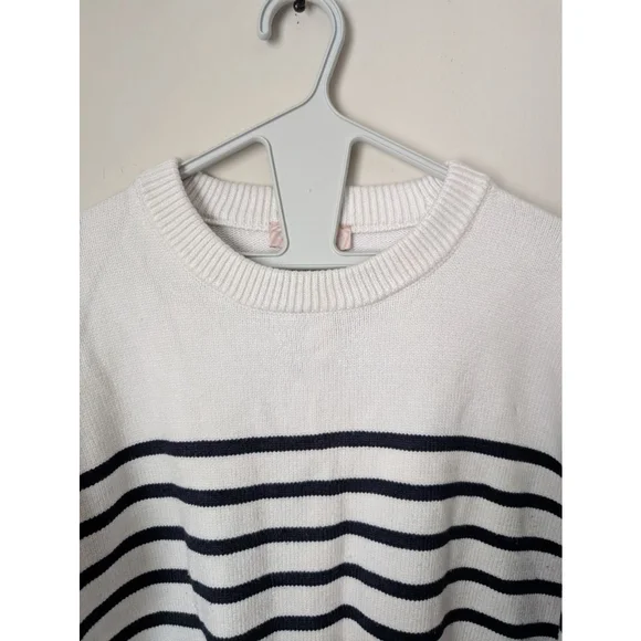 Philosophy Republic Clothing XL Striped Crew Neck Sweater, women's - Picture 5 of 9